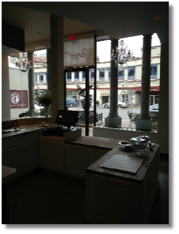 Panache-progress-sales area view to front entry Panache-progress-sales area view to front entry